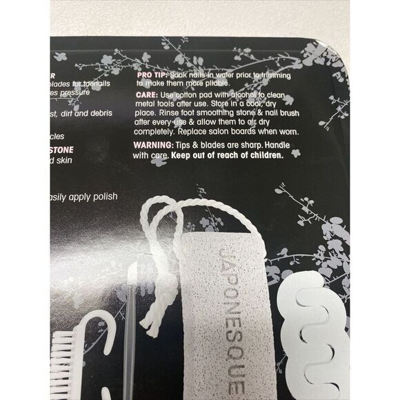 JAPONESQUE Complete 8pc Mani/Pedi Kit Sealed - Picture 4 of 4